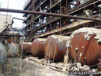 Горловский химический завод может превратить Горловку, Енакиево и Дзержинск в руины