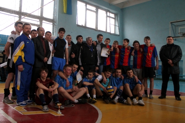 Спартакиада по волейболу среди юношей учащихся училищ и техникумов