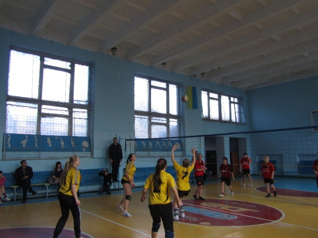 Городские соревнования по волейболу среди девушек