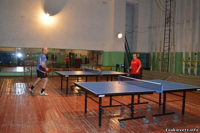 В Енакиево возобновлена работа секций настольного тенниса и скалолазания