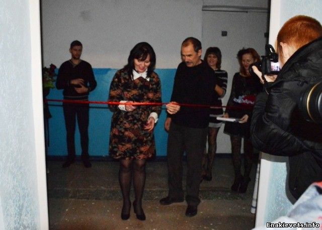 В Енакиево презентовали новый спортзал