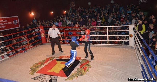 21 декабря, в городе Енакиево прошло соревнование по кикбоксингу!