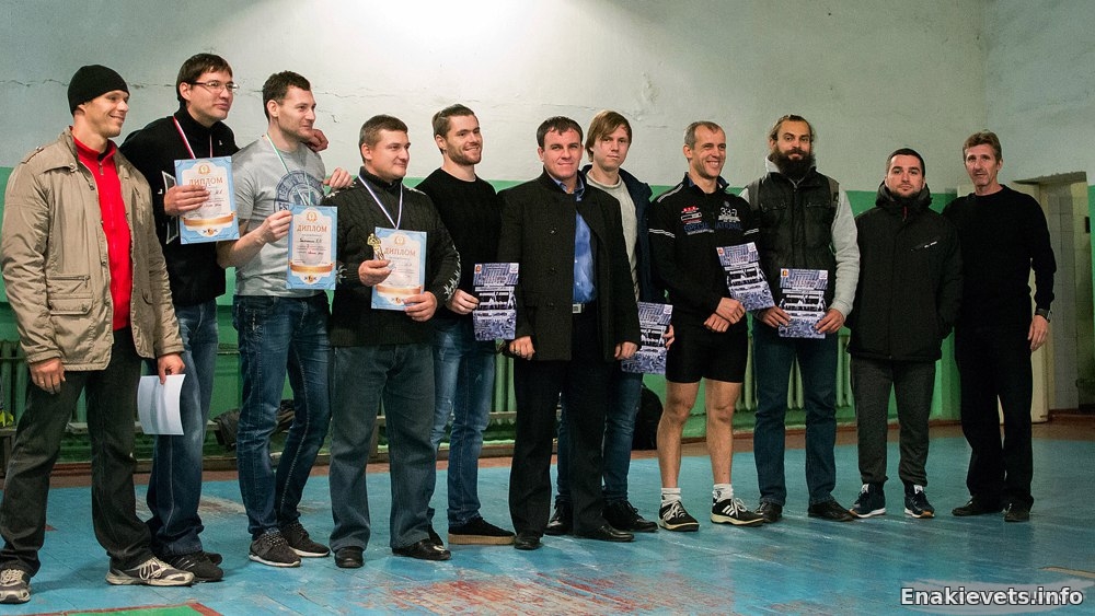 Открытый турнир города Енакиево по армрестлингу и гиревому спорту