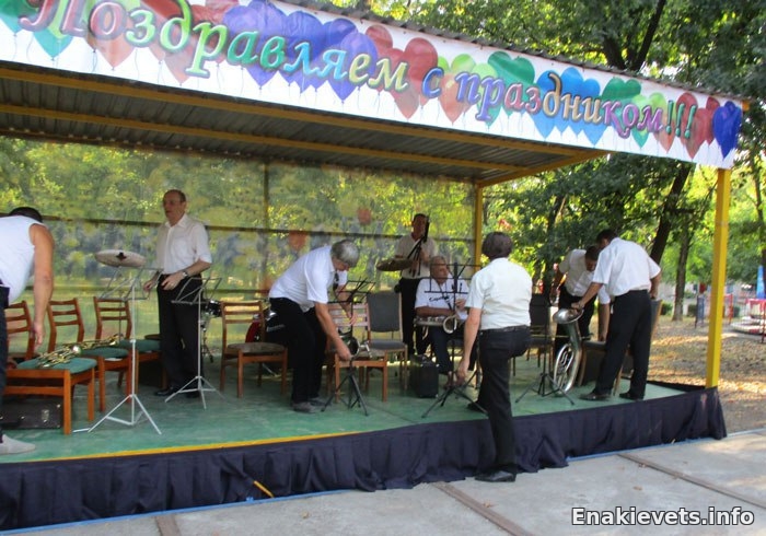 Духовой оркестр в парке им. Н.А. Вознесенского