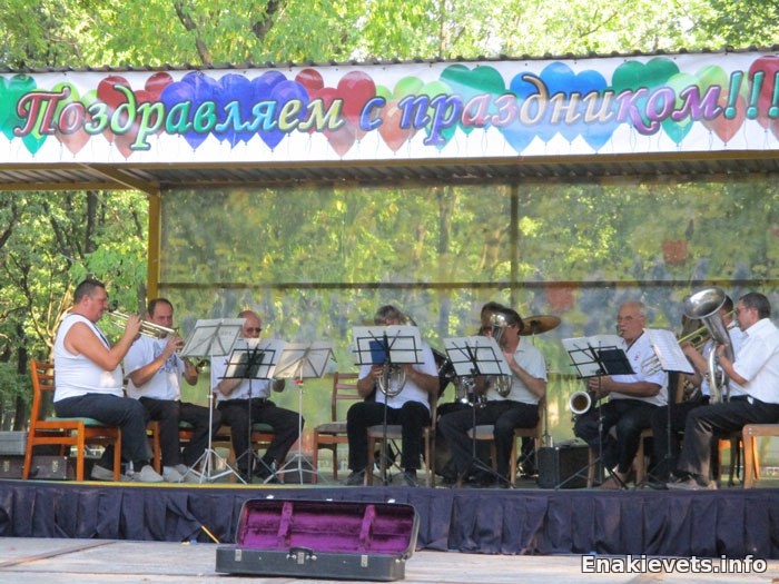 Духовой оркестр в парке им. Н.А. Вознесенского