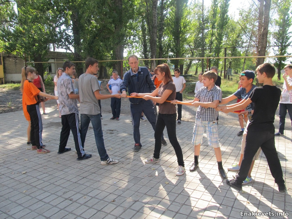 Спортивные мероприятия в Енакиевской специальной школе – интернате