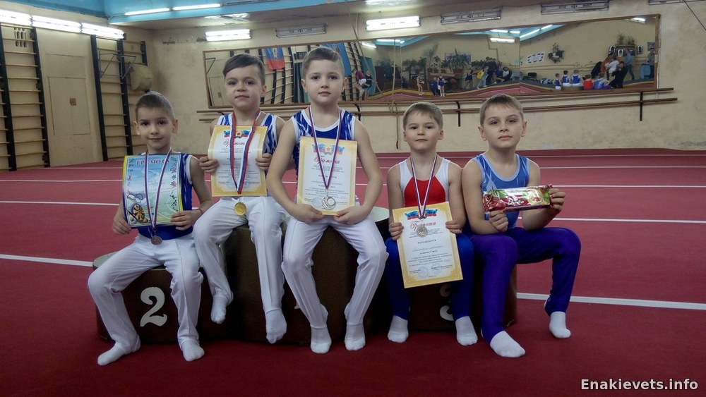 Открытое первенство города Луганска по спортивной гимнастике среди юношей