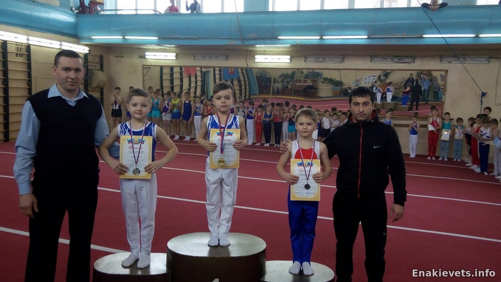 Открытое первенство города Луганска по спортивной гимнастике среди юношей